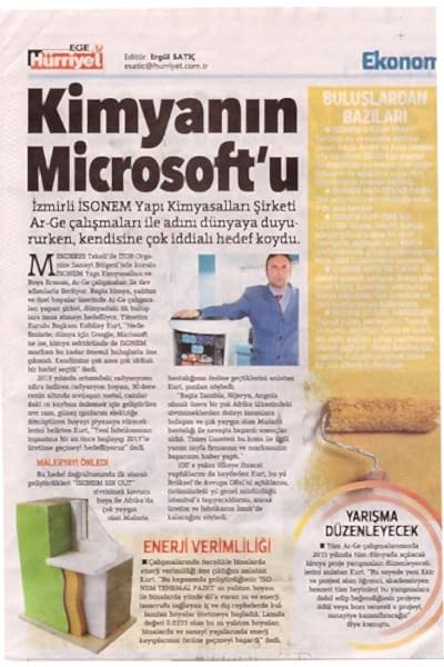 Hürriyet Gazetesi 2014