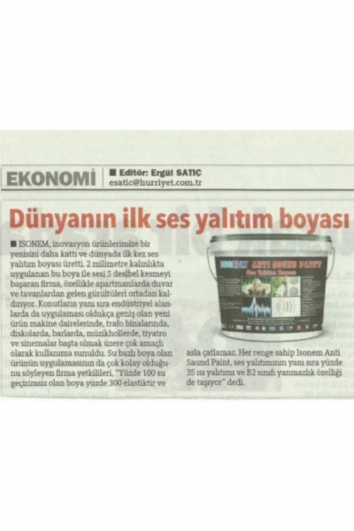 Hürriyet Gazetesi 2013